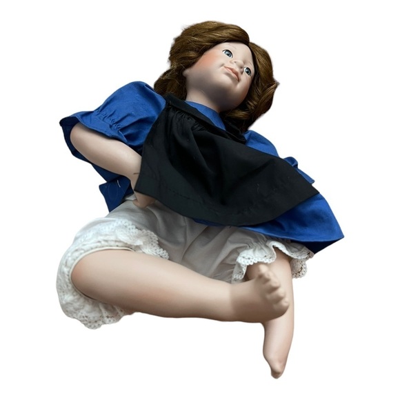 Amish Blessing Rebecca Porcelain Doll By Julie Good-Kruger‎ 10” Vtg 1990 - Picture 6 of 8